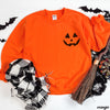 Pre-Order: Jack-O-Lantern Face Sweatshirt *5 Colors (S-3X)