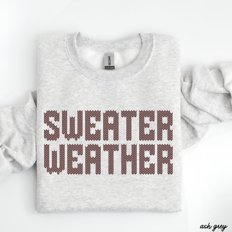 PRE-ORDER: Sweater Weather Sweatshirt *7 Colors (S-3X)