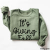 Pre-Order: It's Giving Fall Sweatshirt *4 Colors (S-3X)