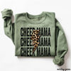 PRE-ORDER: Cheer Mama Leopard Bolt Sweatshirt *6 Colors (S-3X)