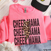 PRE-ORDER: Cheer Mama Leopard Bolt Sweatshirt *6 Colors (S-3X)