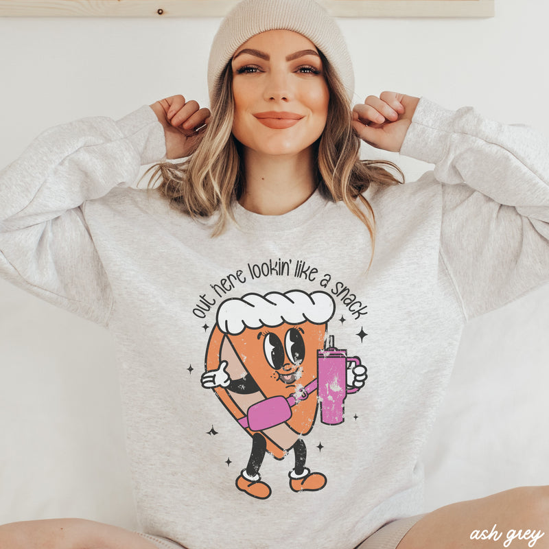 *Looking Like A Snack Sweatshirt *5 Colors (S-3X)