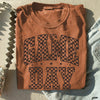 Pre-Order: Game Day Checkered Tee *12 Colors (S-3X)