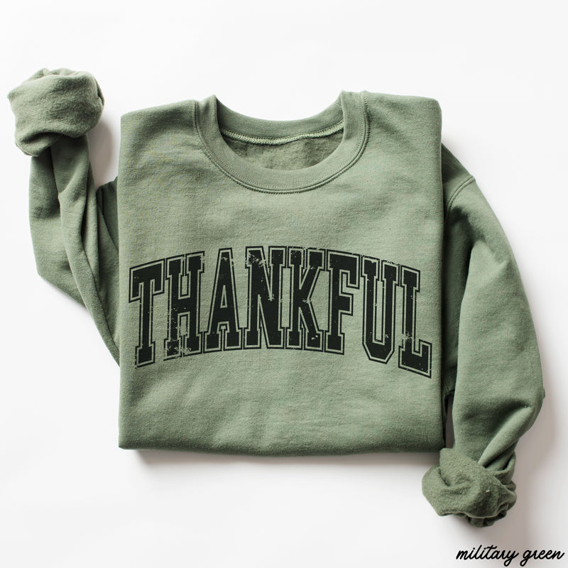 Pre-Order: Thankful University Sweatshirt *5 Colors (S-3X)