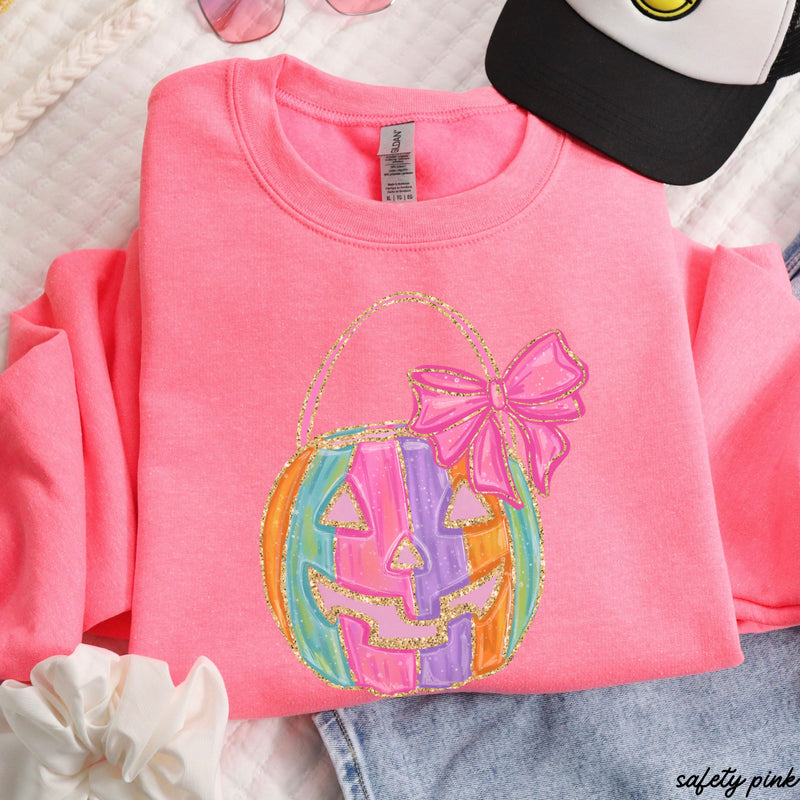 *Watercolor Pumpkin Sweatshirt *3 Colors (S-3X)