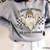 *I Ghost People Sweatshirt *6 Colors (S-3X)