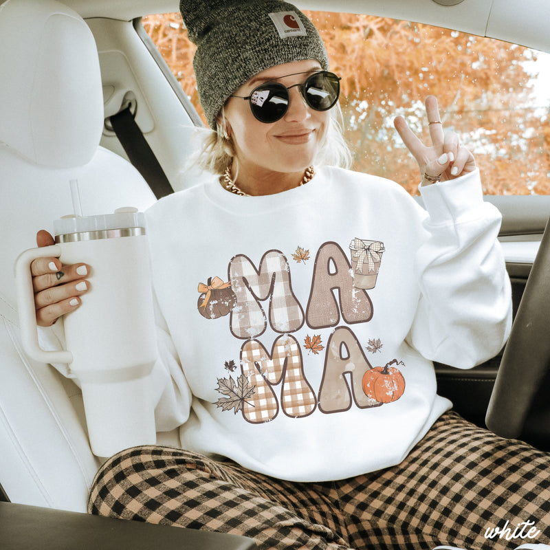 *MAMA Fall Sweatshirt *5 Colors (S-3X)