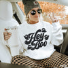 *Hey Boo Sweatshirt *6 Colors (S-3X)