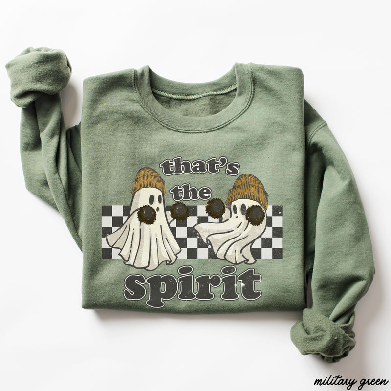 *That's The Spirit Cheer Sweatshirt *6 Colors (S-3X)