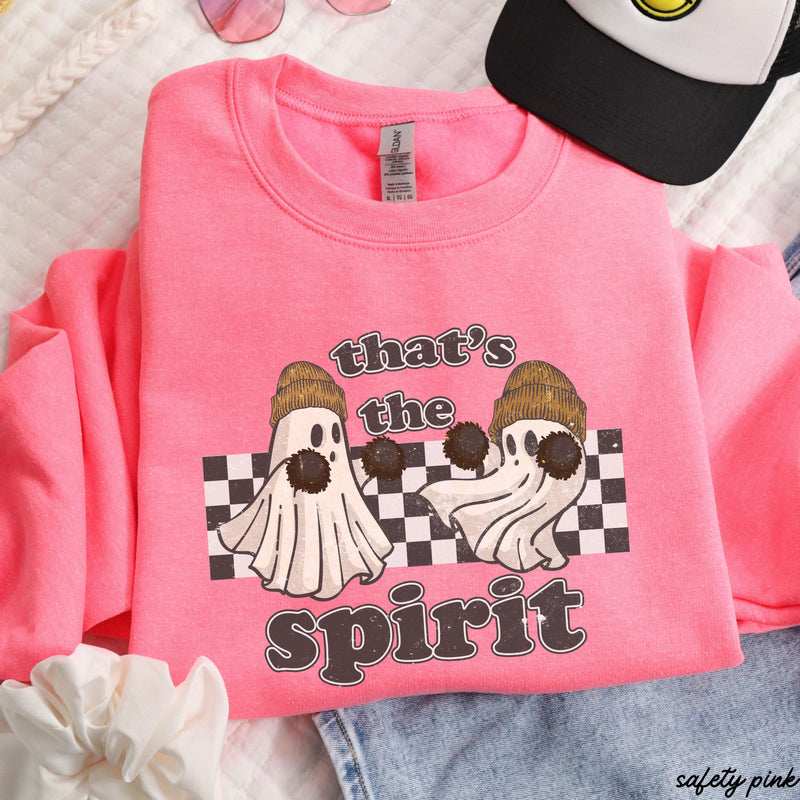 *That's The Spirit Cheer Sweatshirt *6 Colors (S-3X)