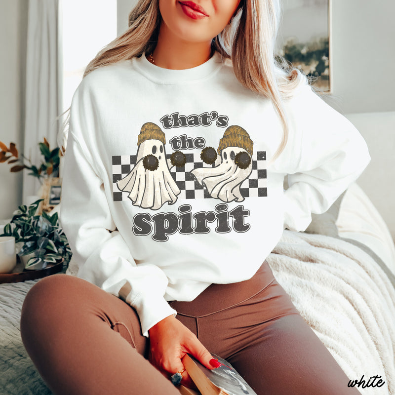 *That's The Spirit Cheer Sweatshirt *6 Colors (S-3X)