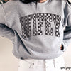 Pre-Order: Wifey Checkered Sweatshirt *6 Colors (S-3X)