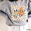 *Checkered Egg & Pie Sweatshirt *5 Colors (S-3X)