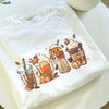 *Fall Coffee Drinks Tee *6 Colors (S-3X)