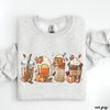 *Fall Coffee Drinks Sweatshirt *4 Colors (S-3X)