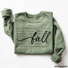 Pre-Order: Fall Words Sweatshirt *5 Colors (S-3X)