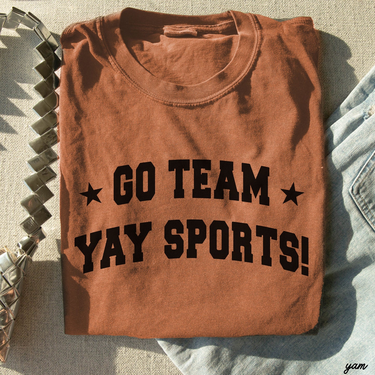 Pre-Order: Yay Sports Tee *13 Colors (S-3X)