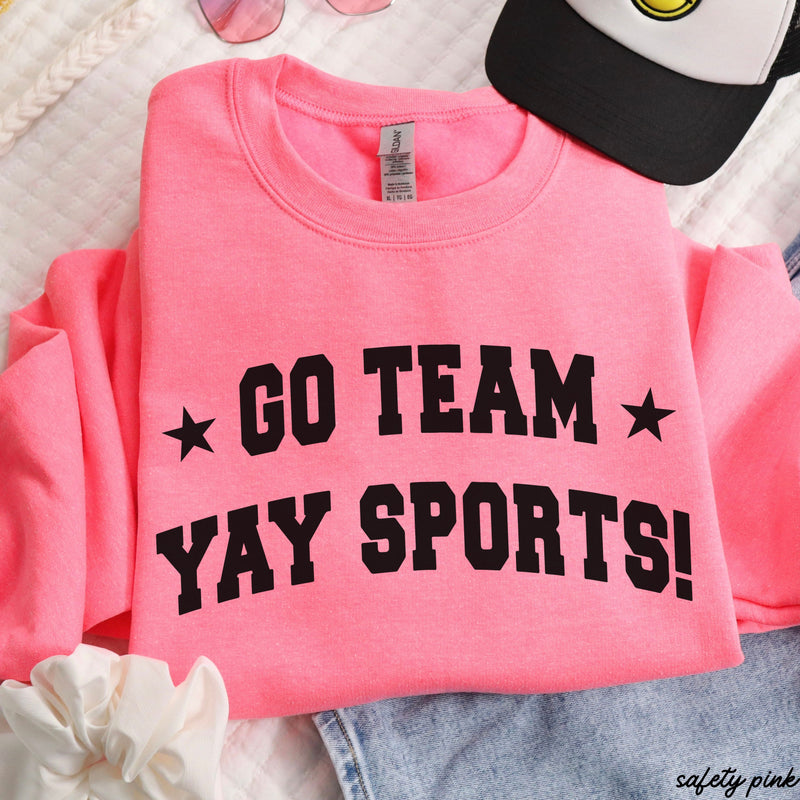 PRE-ORDER: Yay Sports Sweatshirt *7 Colors (S-3X)