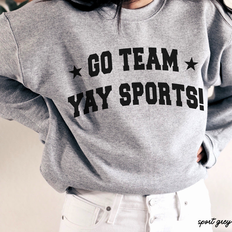 PRE-ORDER: Yay Sports Sweatshirt *7 Colors (S-3X)