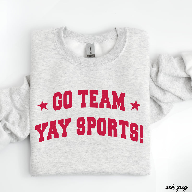 PRE-ORDER: Yay Sports Sweatshirt *7 Colors (S-3X)