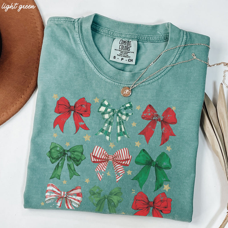 *Christmas Coquette Tee *7 Colors (S-3X)