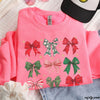 *Christmas Coquette Sweatshirt *5 Colors (S-3X)