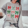 *Christmas Coquette Sweatshirt *5 Colors (S-3X)