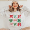 *Christmas Coquette Sweatshirt *5 Colors (S-3X)