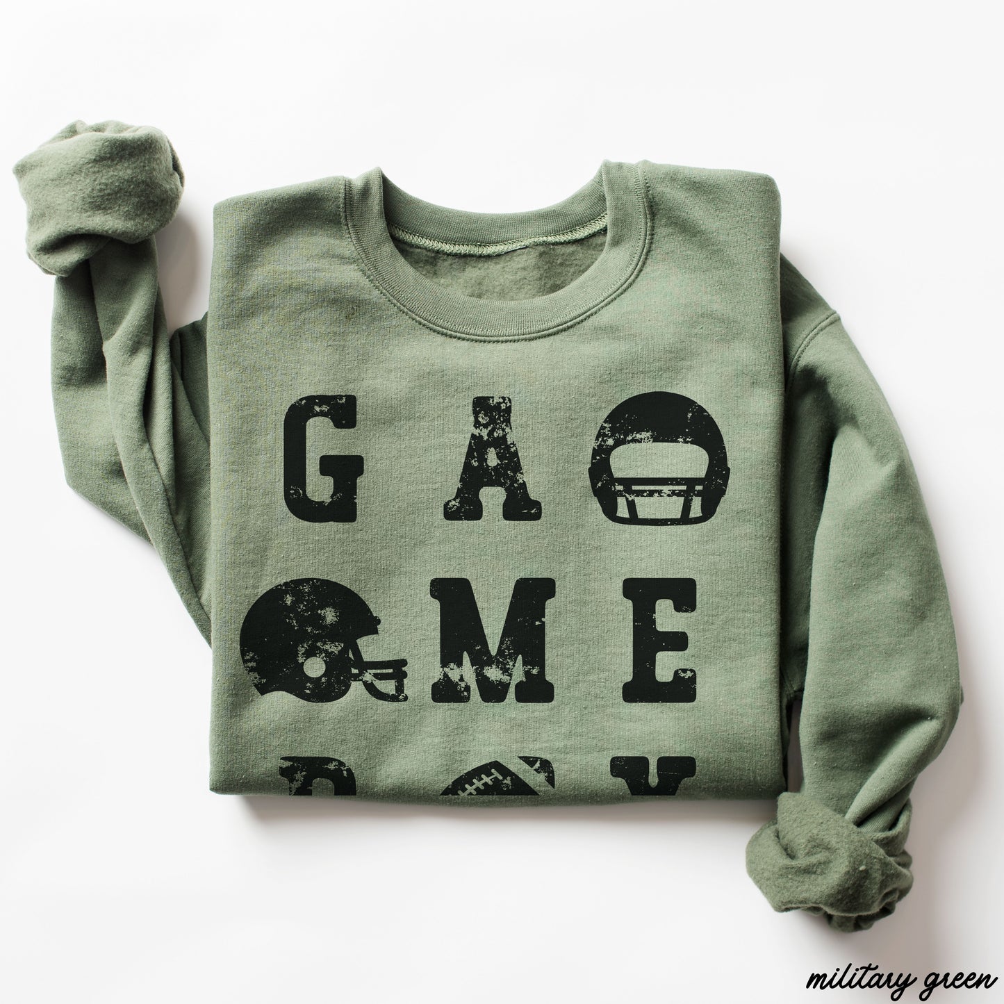 Game Day Letters Sweatshirt *6 Colors (S-3X)