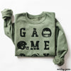 PRE-ORDER: Game Day Letters Sweatshirt *6 Colors (S-3X)