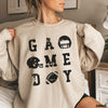 PRE-ORDER: Game Day Letters Sweatshirt *6 Colors (S-3X)