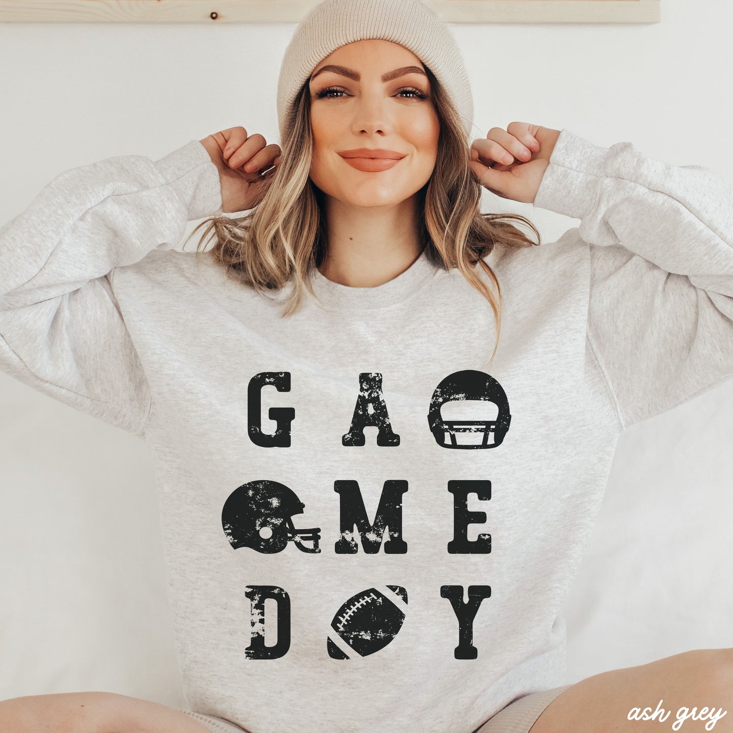 Game Day Letters Sweatshirt *6 Colors (S-3X)