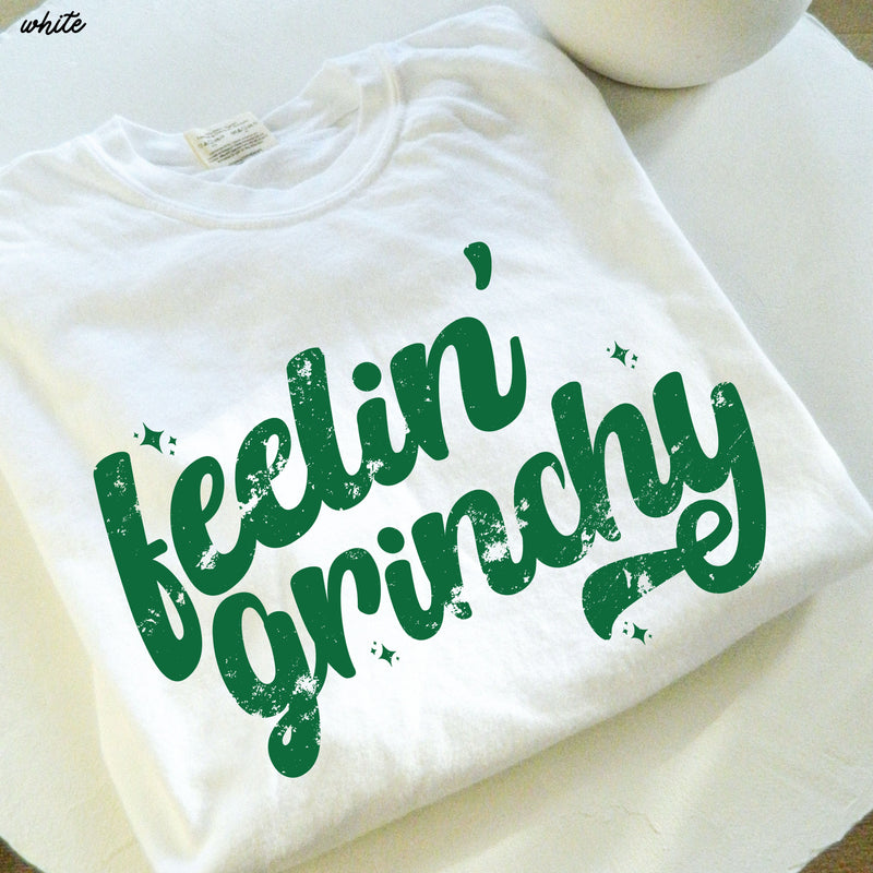 Pre-Order: Feelin' Grinchy Tee *7 Colors (S-3X)