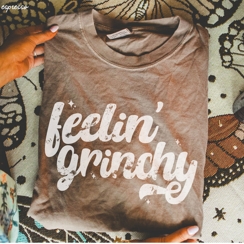 Pre-Order: Feelin' Grinchy Tee *7 Colors (S-3X)