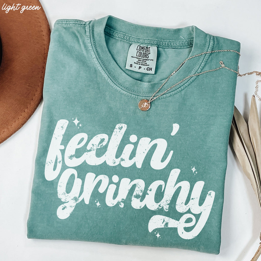 Pre-Order: Feelin' Grinchy Tee *7 Colors (S-3X)