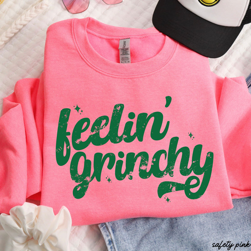 Pre-Order: Feelin' Grinchy Sweatshirt *6 Colors (S-3X)