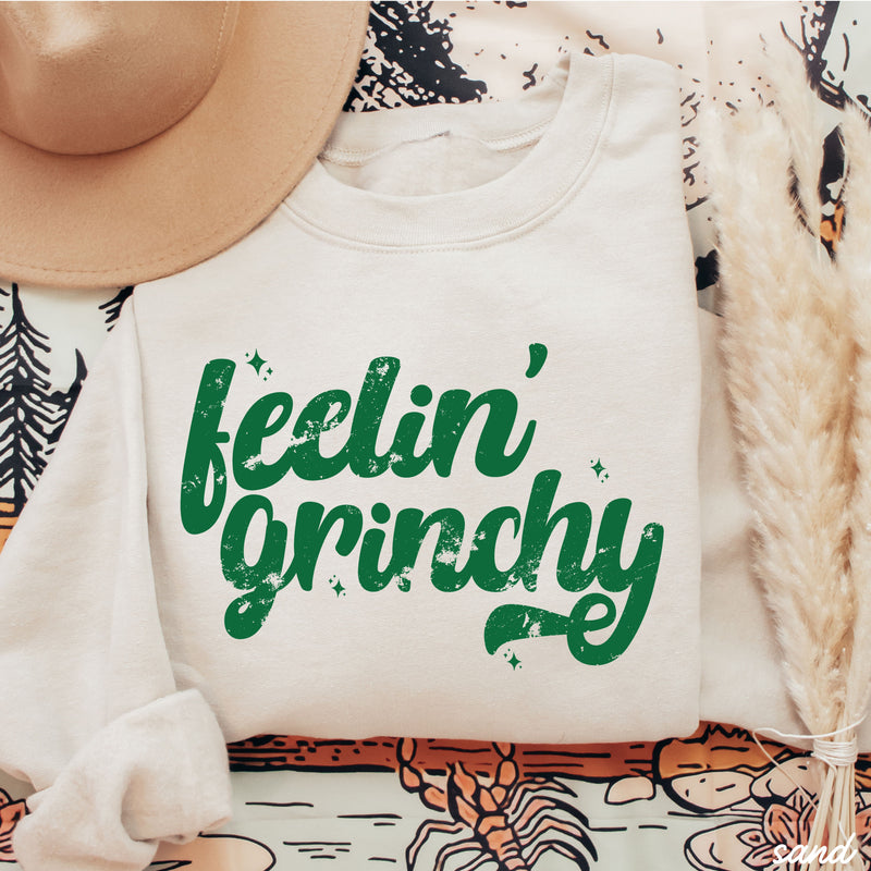 Pre-Order: Feelin' Grinchy Sweatshirt *6 Colors (S-3X)