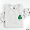 Pre-Order: Xmas Tree Pocket Sweatshirt *6 Colors (S-3X)