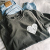 Pre-Order: Pocket Heart Tee *7 Colors (S-3X)