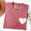 Pre-Order: Pocket Heart Tee *7 Colors (S-3X)