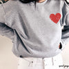 Pre-Order: Pocket Heart Sweatshirt *6 Colors (S-3X)