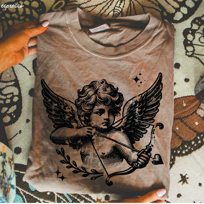 Cupid Spaarkles Tee *6 Colors (S-3X)