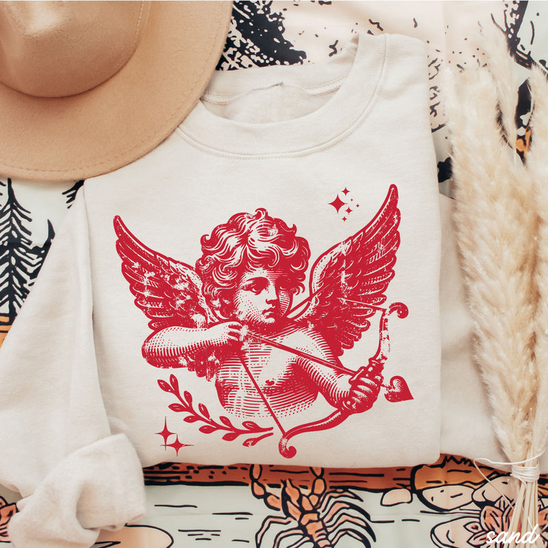 Cupid Sparkles Sweatshirt *6 Colors (S-3X)