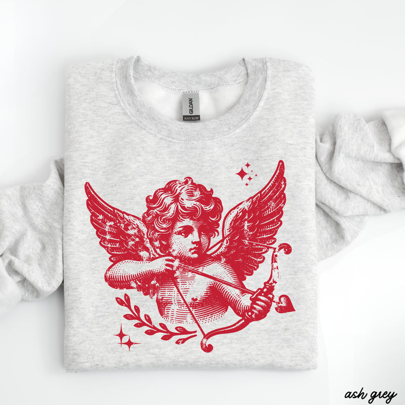 Cupid Sparkles Sweatshirt *6 Colors (S-3X)