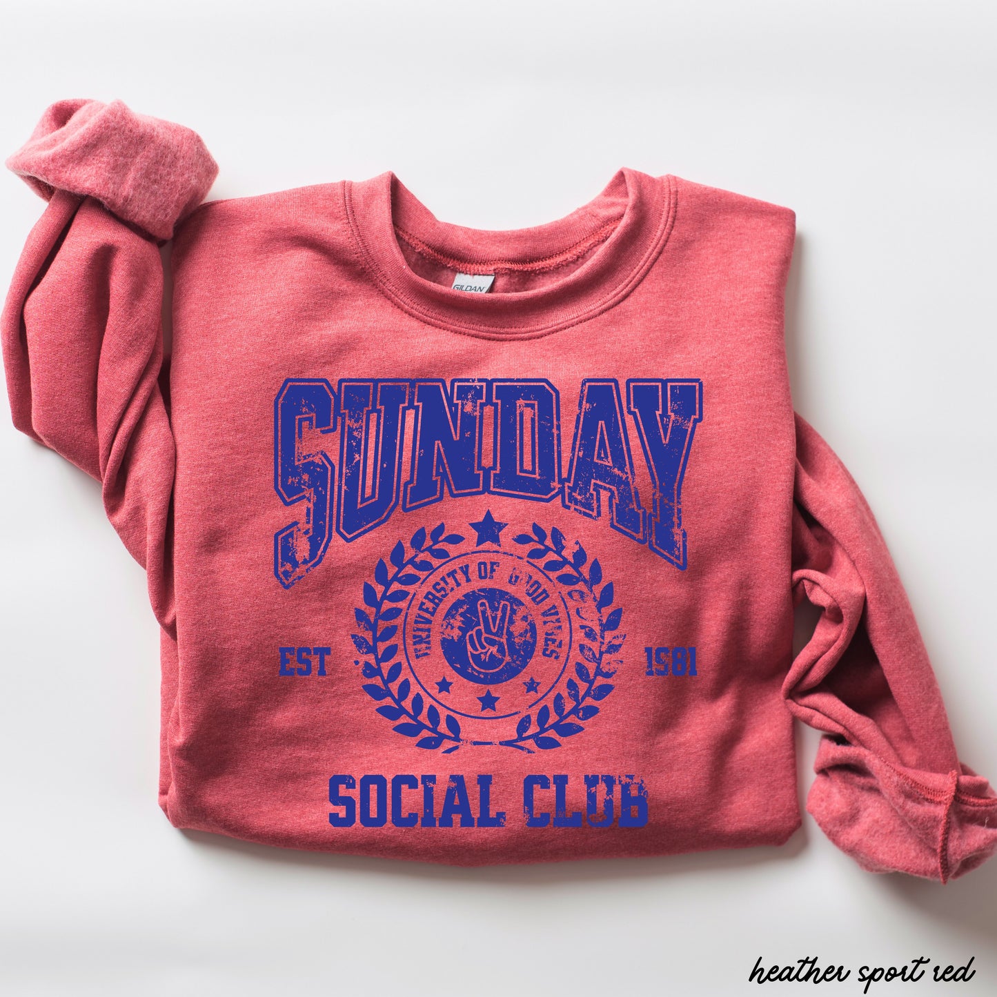 Sunday Social Sweatshirt *9 Colors (S-3X)