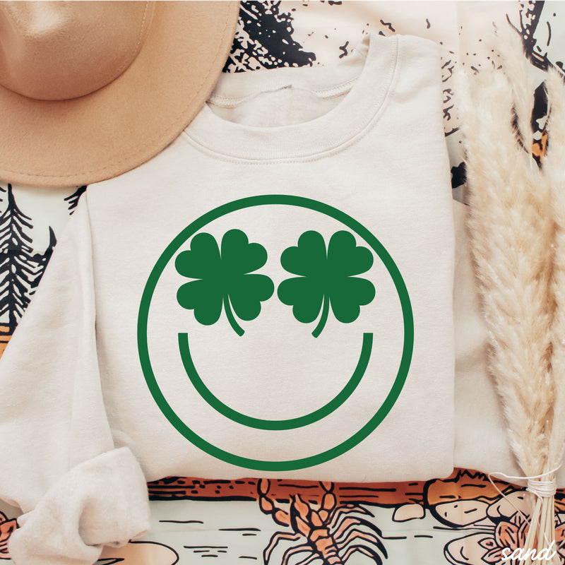 Shamrock Eyes Sweatshirt *5 Colors (S-3X)