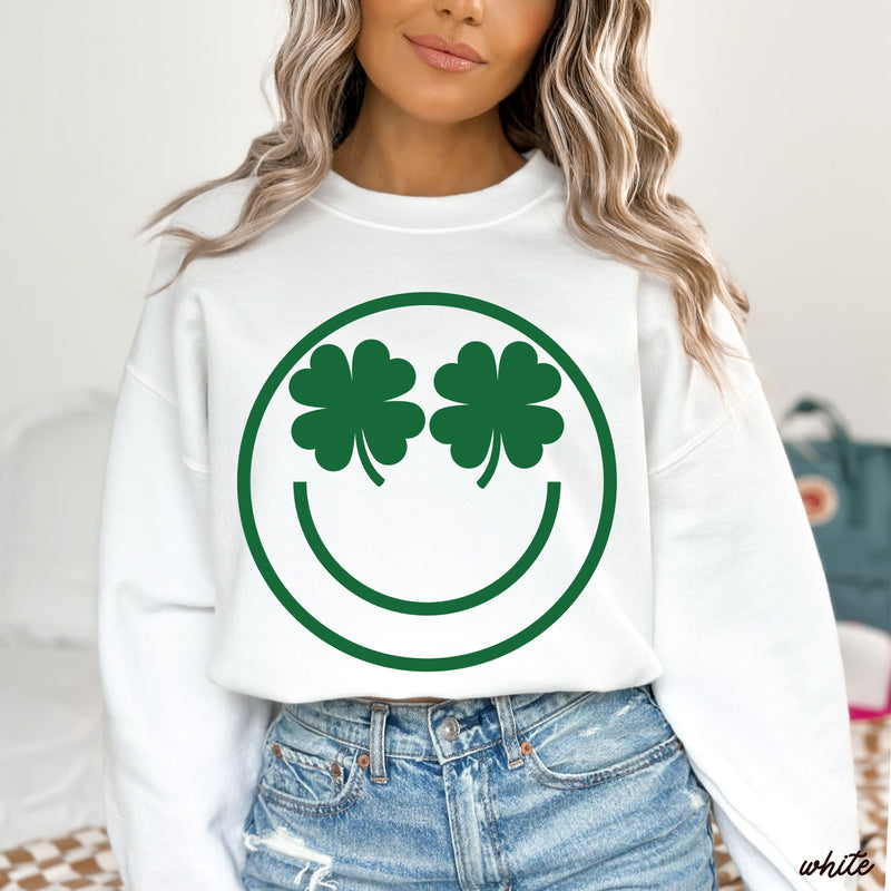 Shamrock Eyes Sweatshirt *5 Colors (S-3X)