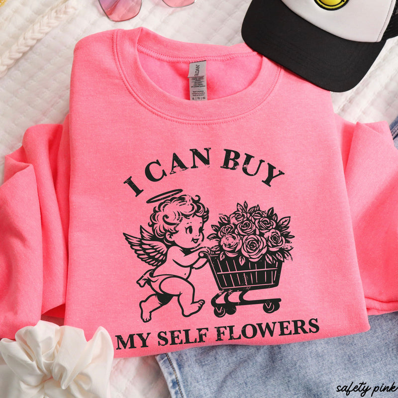 Buy Myself Flowers Sweatshirt *7 Colors (S-3X)