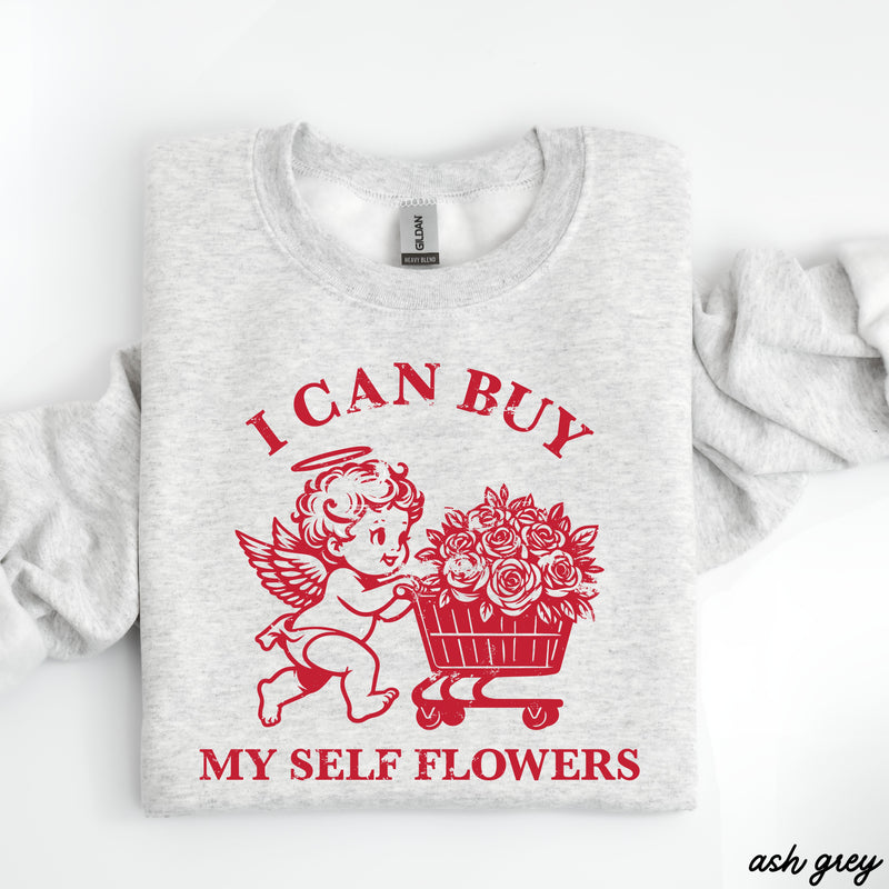 Buy Myself Flowers Sweatshirt *7 Colors (S-3X)