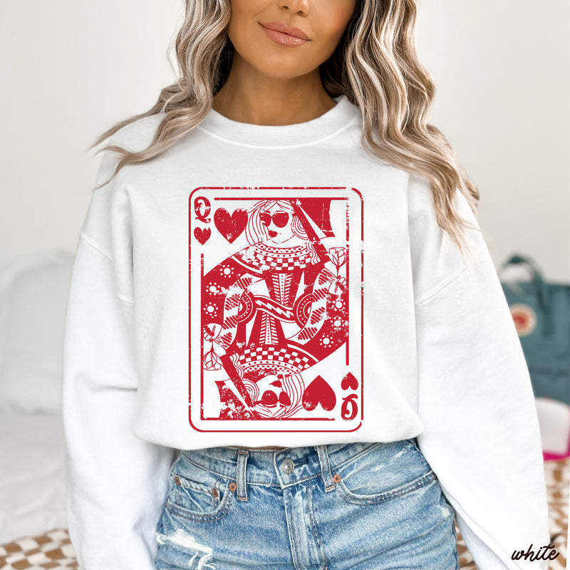 The Queen Sweatshirt *3 Colors (S-3X)